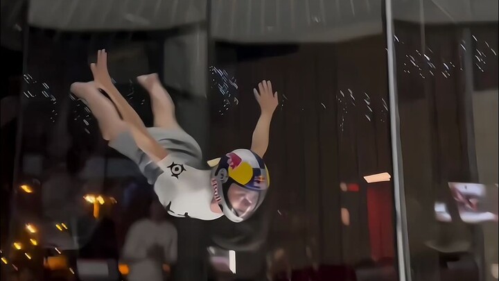 High-energy wind tunnel flight feels just like free flying in the air.