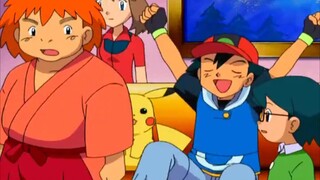 Pokemon season 8 tập 395 đối thủ xuất hiện Masamune và Dumbber