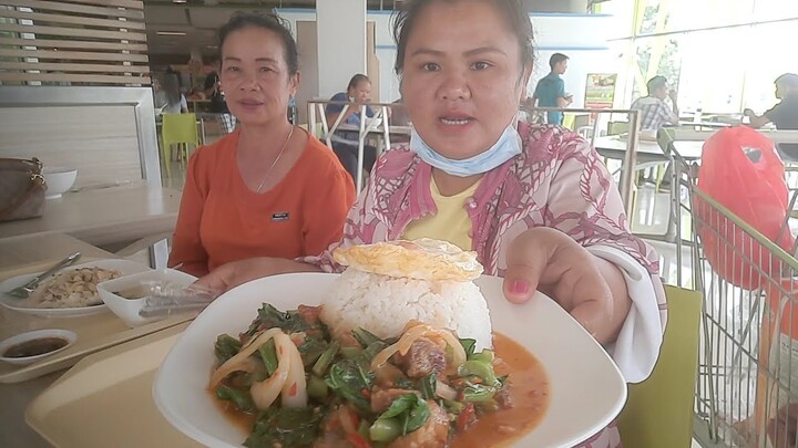 วันนี้สองแม่ลูกพากันมานั่งกินข้าวที่ห้างบิ๊กซีอย่างเอร็ดอร่อยนำกันเด้อจ้า4/09/65