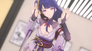 【4K / 原神MMD】雷电将军 / チカっとチカ千花っ