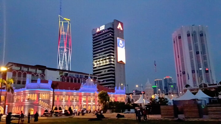dataran merdeka is very beautiful city of Malaysia