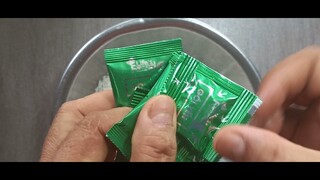 cháo chiên nhân hạt điều.cực kỳ lạ mà ngon bé thich lắm đây