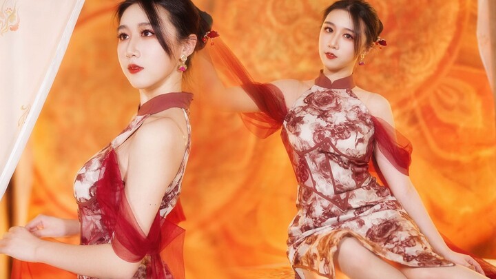 Sexy Chinese style cheongsam ❀ The perfect figure will touch your heartstrings
