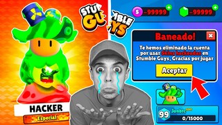 USÉ ESTA SKIN y ME BANEARON de STUMBLE GUYS...😔