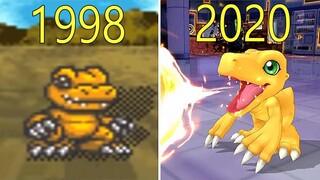 Evolution of Digimon Games 1998-2020