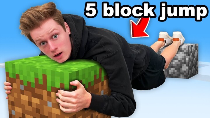 Breaking Minecraft World Records in Real Life