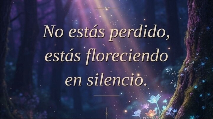 "Guarda esto antes de que la vida te haga olvidar quién eres.