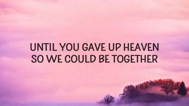ANGEL BABY ( LYRICS)