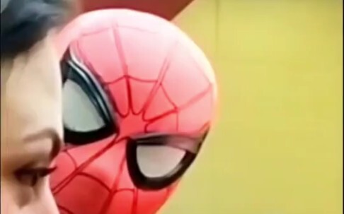 At this moment, Spider-Man realizes he's no longer protecting humans.