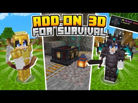 6 Addon TERBAIK Untuk Survival di MCPE 1.19 - Wajib coba soalnya keren banget...!