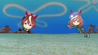 [Hakimi Music] Bài hát gây rắc rối của SpongeBob Grass Skirt Chase
