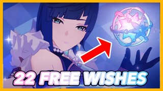 DON'T MISS OUT ON YELAN! YOU ALREADY HAVE 22 FREE PULLS! F2P'S DON'T MISS OUT!!! #yelan #genshin