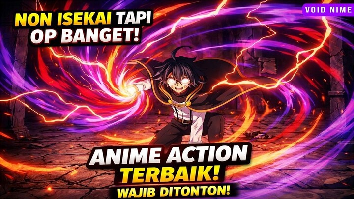 REKOMENDASI ANIME ACTION NON ISEKAI TERBAIK!  BUKAN DUNIA LAIN, TAPI TETAP EP