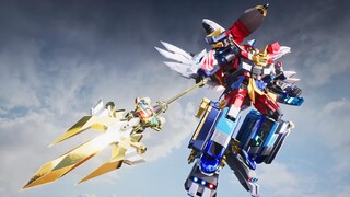 [4K Ultra-HD] Phần thứ tư của Titan Sentai: Biến hình người bảo vệ, tích hợp cơ khí và bộ sưu tập ch
