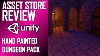 UNITY ASSET REVIEW | HAND PAINTED DUNGEON | INDEPENDENT REVIEW BY JIMMY VEGAS ASSET STORE