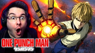 SAITAMA MEETS GENOS! | One Punch Man Episode 2 REACTION | Anime Reaction