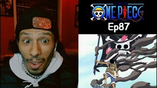One Piece Reaction Ep87 | A pirate? Pirates are great men of the sea |