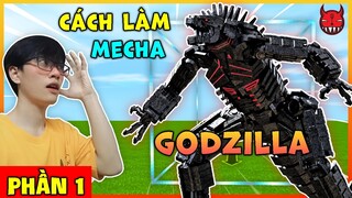 SONGFISH HƯỚNG DẪN CÁCH LÀM ROBOT MECHA GODZILLA TRONG MINI WORLD PHẦN 1