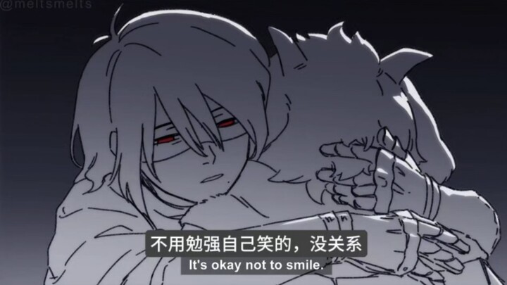 【deltarune动画/翻译】Its okay not to smile