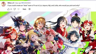 Making My Own Ideal Love Live! Group and Other Q&As