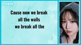 NMIXX - Break The Wall (Easy Lyrics)