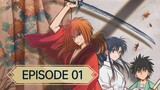 Rurouni Kenshin: Meiji Kenkaku Romantan Episode 01 - (ENG Sub)