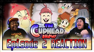 BABY BOTTLE FUNNY AF! | The Cuphead Show! EP 2 REACTION