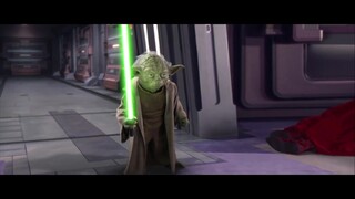 Star Wars Yoda VS Kaisar Sith [60FPS | Kenikmatan Visual 4K