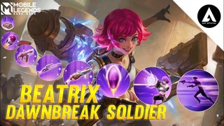 BEATRIX TANK BUILD | BEATRIX FULL GAMEPLAY | BEATRIX BROKEN & BUG HERO | BEATRIX BUG - MLBB