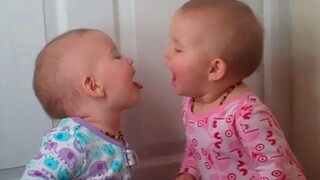 Funny Twins Baby Playing Together 🥕🥕 Cute Baby Video