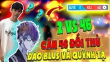 [FreeFire] Đào Blus + Quỳnh Tạ Cân Vs 46 Cao Thủ Trên LiveTream | Map Đảo Quân Sự