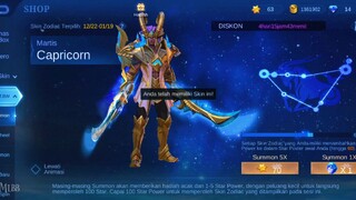 Beli skin zodiak balmon auto montage - Mobile legends #10