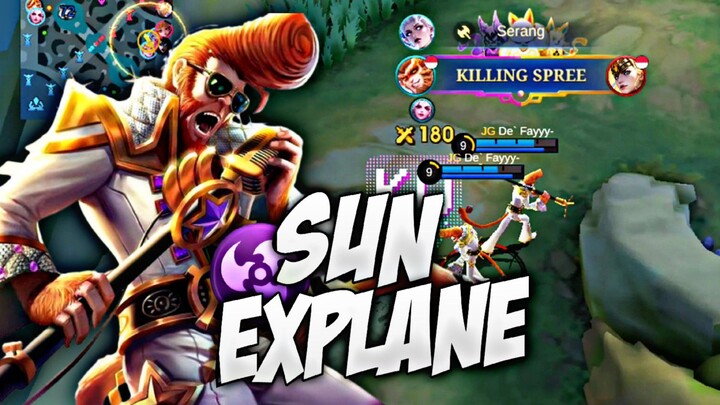 MENGOPTIMALKAN SUN EXPALNE!! GINI CARANYA!! - Mobile Legends