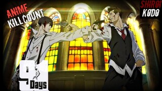 91 Days (2016) ANIME KILL COUNT