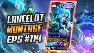 LANCELOT UNLIMITED SKILL 1 😱  | LANCELOT MONTAGE #114 | LANCELOT TIKTOK | RANK HIGHLIGHTS | MLBB