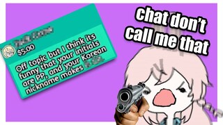 Chat, don't call me that