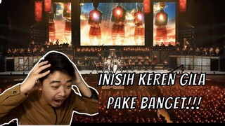 MERINDING!!! SASAGEYO LIVE ACTION REACTION INDONESIA