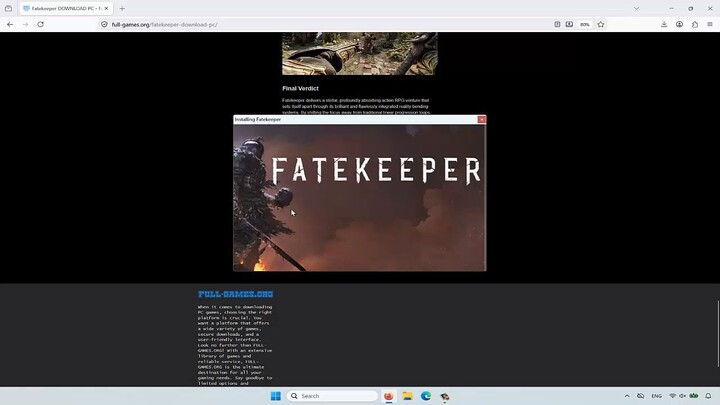 Fatekeeper TORRENT