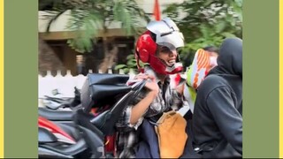 HAHAHA TAS BINI NYA DI AMBIL #wkwk #fyppppppppppppppppppppppp