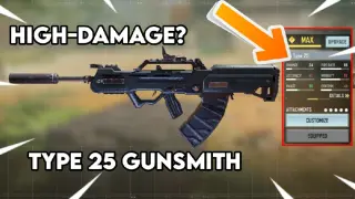 TYPE 25 ATTACHMENT  HIGH-DAMAGE!?😱|TAGALOG TUTORIAL WITH VOICE REVEAL!|