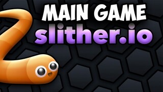 MAIN GAME CACING INI KATANYA SERU! - SLITHER.IO