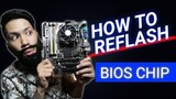 How to REPROGRAM BIOS CHIP (Corrupted,No Display Motherboard) TAGALOG