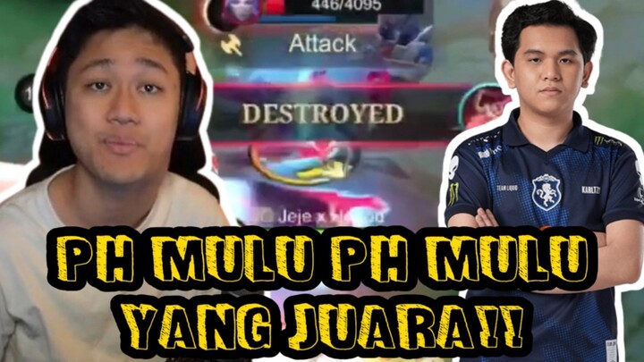 Alasan kenapa player PH pada jago-jago - Clip MLBB