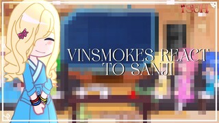 ᘛ ˙ ִ Vinsmokes react to Sanji | 1/1 | 🇧🇷 🇺🇲 | One Piece