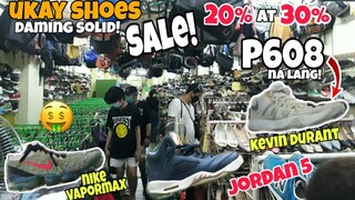 UKAYAN sa CUBAO SALE 20% at 30% off! kd shoes P608 lang!daming solid!ukay shoes