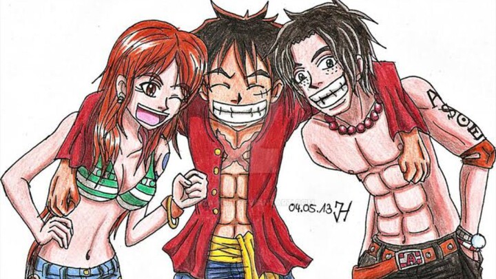 Perbedaan Luffy dan Ace Dimata Nami