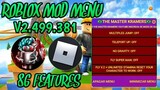 Roblox Mod Menu V2.499.381 With 86 Features "LATEST APK" 100% Working!! No Banned! Easy To Use!!!