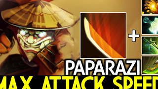 PAPARAZZI Juggernaut Comeback Hard Game กับ Max Attack Speed Dota 2