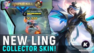 **NEW** "Serene Plume" LING COLLECTOR SKIN! GANDA! | MLBB | MLBB