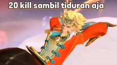 Sambil rebahan aja lah...